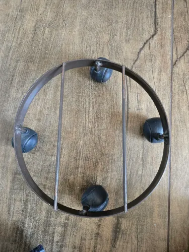Suporte para plantas com rodízio