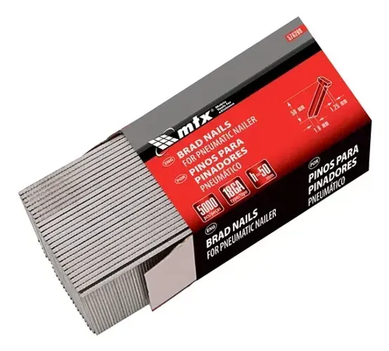 Pinos para Pinadores Pneumático 50mm X 125mm X 1mm 5000pcs Mtx