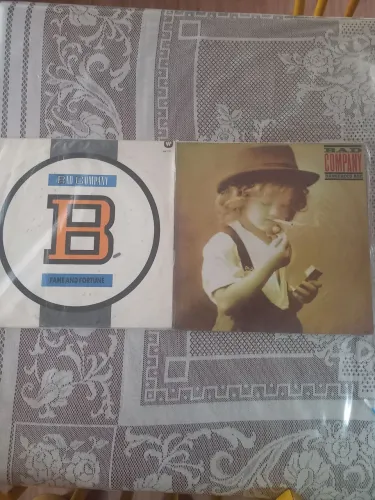 LP's Bad Company - Fame and Fortune e Dangerous Age