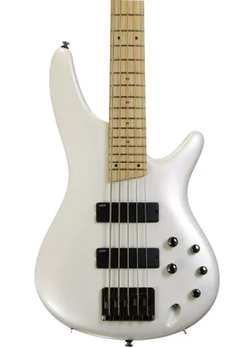 Contra Baixo Ibanez SR305M - Pearl White - Korn - K5 - Fieldy Signature