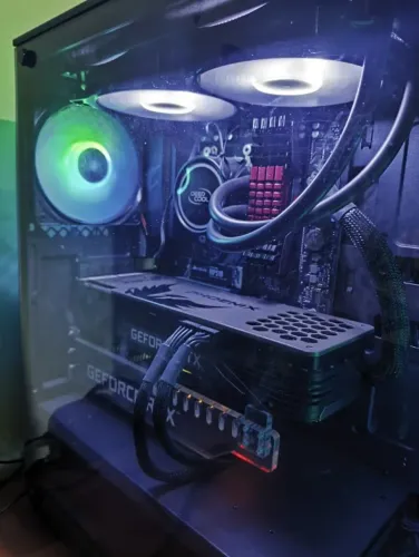 PC GAMER + MONITOR - RTX 3080 10GB - RYZEN 5 5600X - 32GB RAM - 1,5 TB SSD NVME - **LEIA**