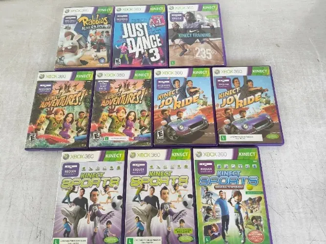 JOGO DE XBOX 360 / KNECT   VÁRIOS (LOTE 200)