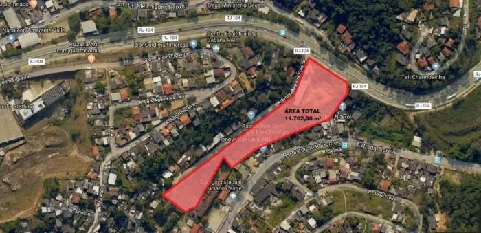 Terreno (11.700m2) de frente à Rodovia Amaral Peixoto (Próximo ao novo Terminal)