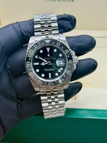 Relogio Rlx GMT Master Bruce Wayne - Automatico - Safira - Prm Top