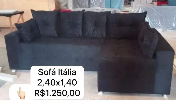 Sofá Itália Temos cores Variadas