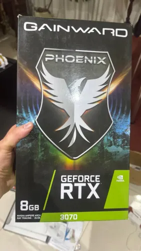 Placa de Vídeo Gainward GeForce RTX 3070 Phoenix 8GB GDDR6 (Com Caixa Original)