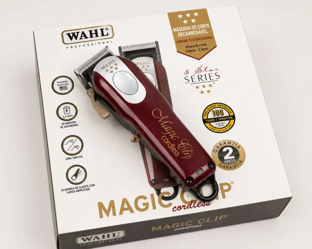 Vendo 2 Máquinas de Corte Wahl Legend  completa e Máquina de Corte Magic Clip 