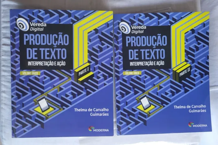 Livro Produção de Texto Interpretação e Ação- Vereda Digital Parte l e ll