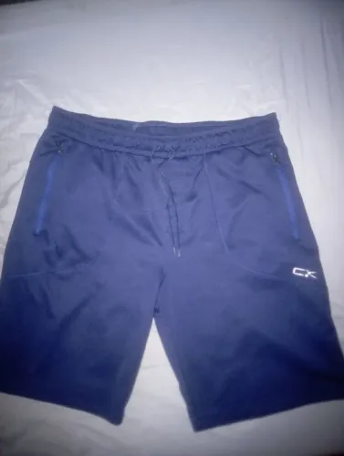 Kit 2 bermudas moletom Calvin Klein comfort original Tam 42