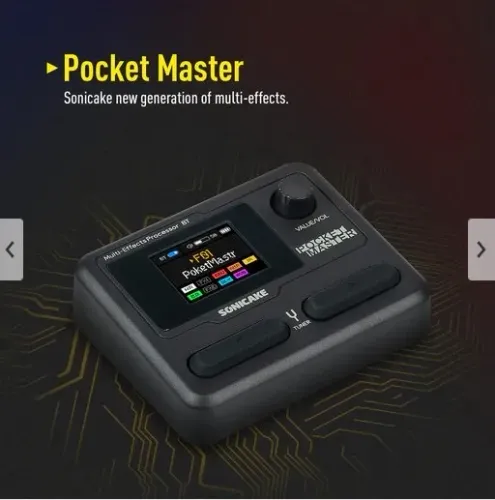 Pedaleira Pocket Master NOVA