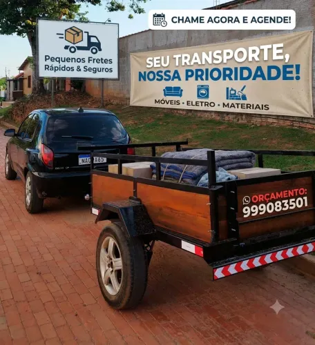 Pequenos fretes a partir de 60,00