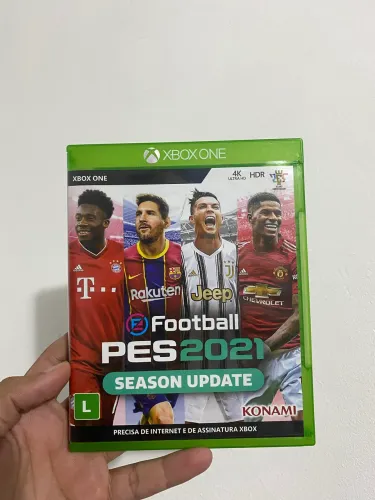 Pes 2021 season update xbox one midia fisica