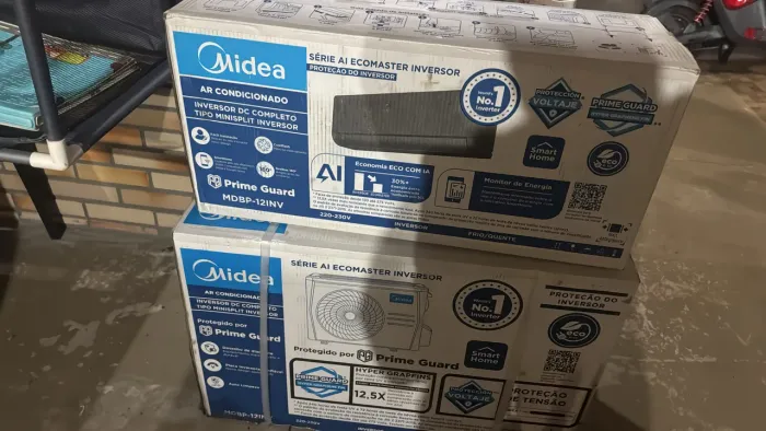 Ar condicionado inverter Mideia de 12 mil Btu