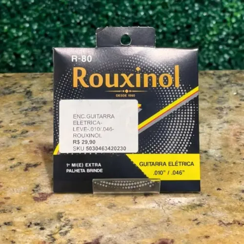 Corda Guitarra Rouxinol 010/.046 - R80