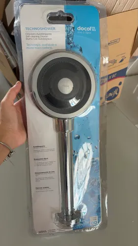 Chuveiro Docol Technoshower Autolimpante Cromada,