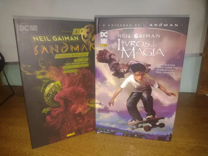 Livros da Magia e Sandman Edição 30 anos Volume 1 - Neil Gaiman Panini