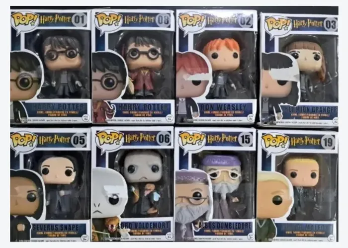 Coleção Com 8 Unidades Funko Pop Paralelo Harry Potter
