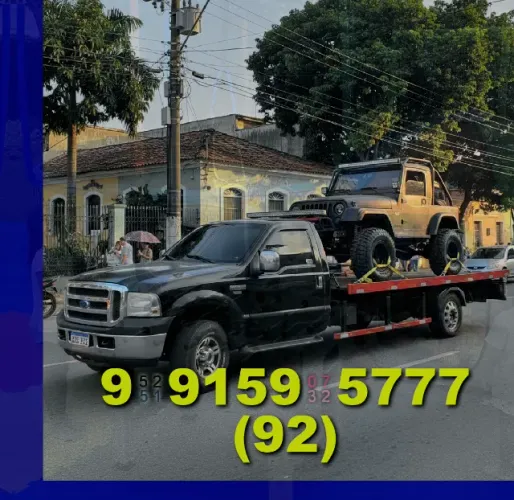 Guincho 24h disponível! Atendemos no Centro, Adrianópolis e Flores. Chame já!