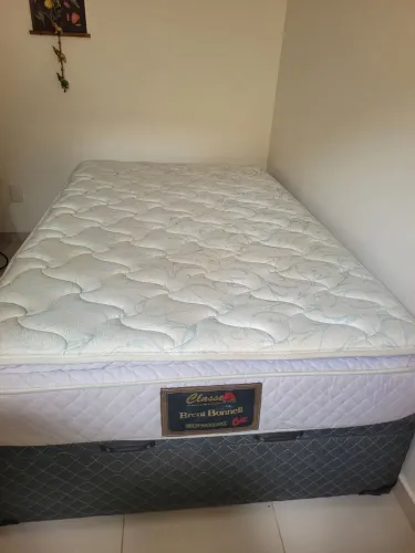 Cama Baú Solteirão + Colchão 1,20X2,00