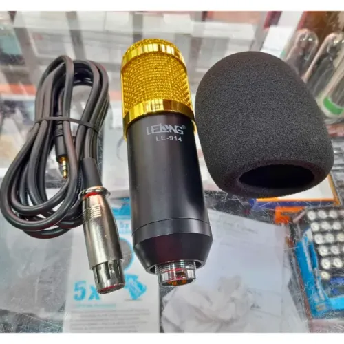 Microfone Condensador Lelong
