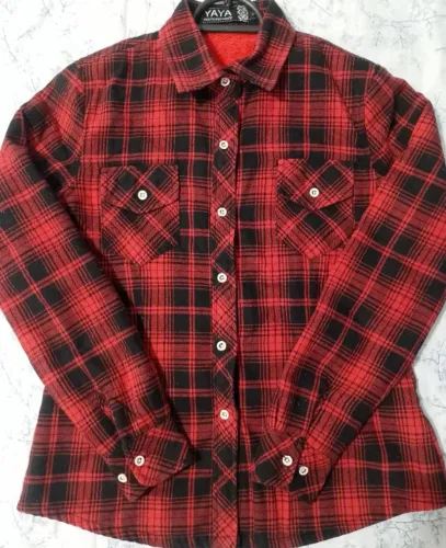 Camisa xadrez peluciada