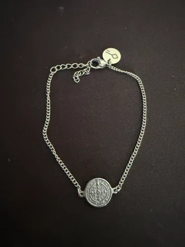 Pulseira São Bento Key Design - Aço inoxidável 