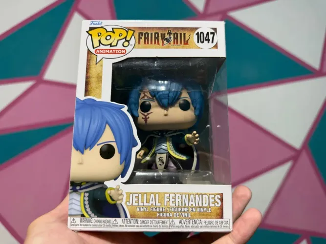 RARO Funko Pop Jellal Fernandes Fairy Tail NOVO