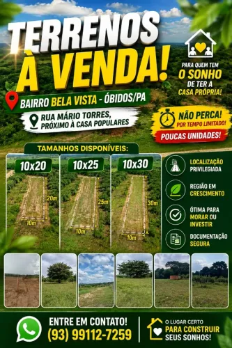 Venda de terrenos