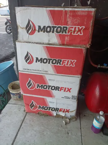 Óleo queimado moto