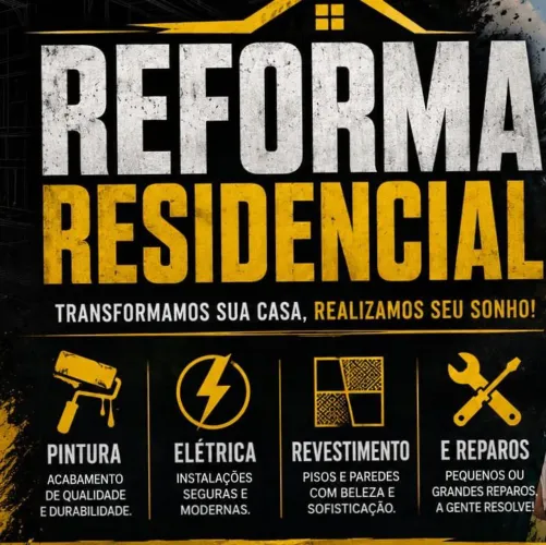 Reforma e construção *