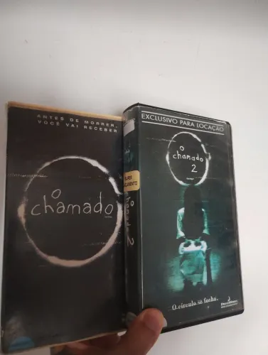VHS O Chamado 1 e 2 Dublado 
