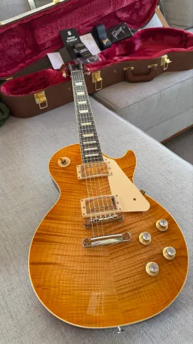 Guitarra Gibson Les Paul Standard Wildwood Custom Shop top