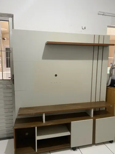 Rack com painel