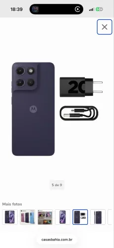 NOVO MOTOROLA G17 lacrado
