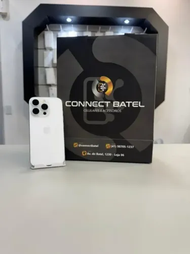 iPhone 16 Pro 128gb Branco - Aceitamos Seu Usado - Bateria 90% - Loja Fisica no Batel