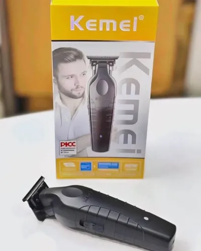 Máquina de Cabelo KEMEI KM2299 - LACRADA - PROMOÇÃO