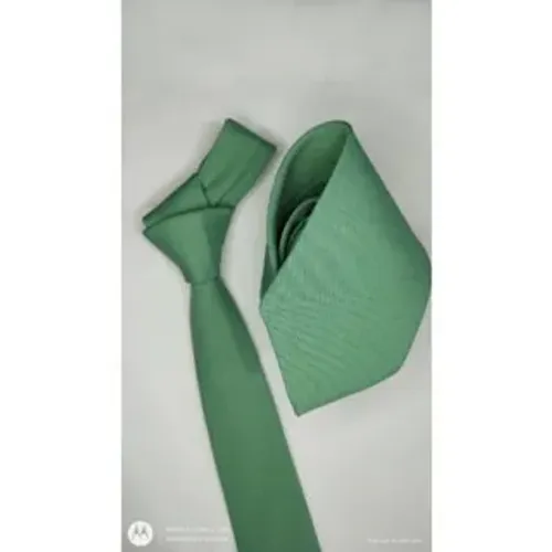kit 10 gravatas masculina social slim verde sage casamento padrinho