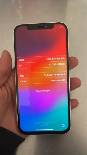 iPhone 12 branco 64gb 