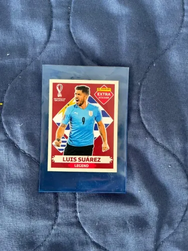 Luis Suárez Legend Extra Sticker Copa 2022 Panini