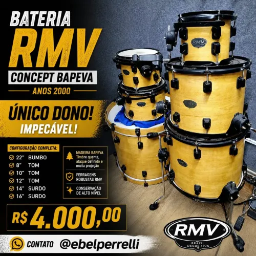 Bateria RMV CONCEPT BAPEVA 