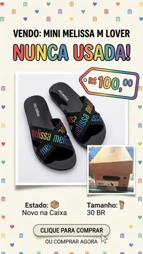 Melissa infantil nova 