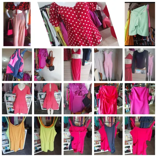 Roupas de 10,15 e 20