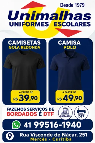 Camisetas e Camisas Polo Personalizadas | Bordados e Estamparia DTF | Curitiba