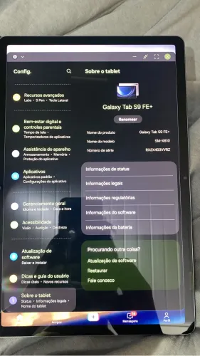 Samsung Galaxy Tab S9 FE+ 128GB - Wi-Fi + 5G