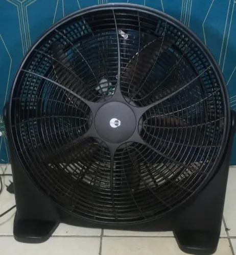 CIRCULADOR De Ar Turbo Ventilador 50cm 150W 127v Black -Equation Parcelo em Ate 12x!