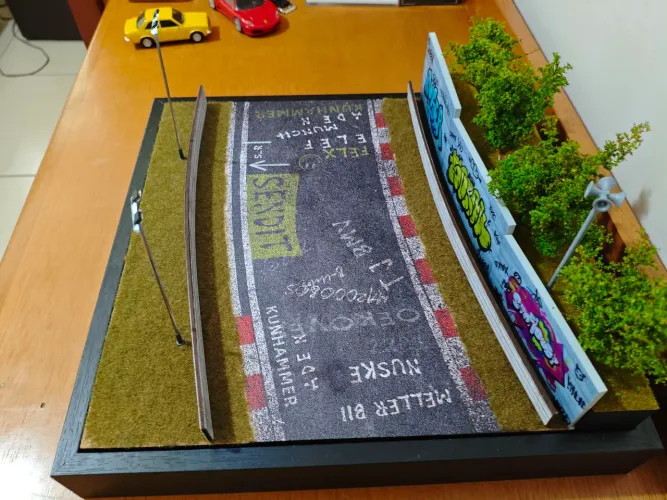 Diorama MoreArt Nürburgring Nordschleife