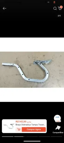 par braco porta malas civic g8