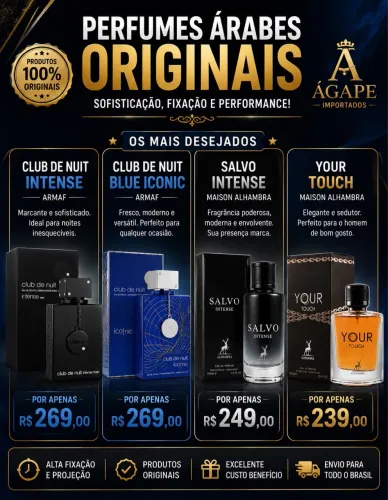 Perfume árabes lacrados