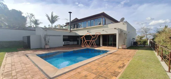Casa com 6 dormitórios para alugar, 750 m² por R$ 31.925,00/mês - Condomínio Serra dos Man