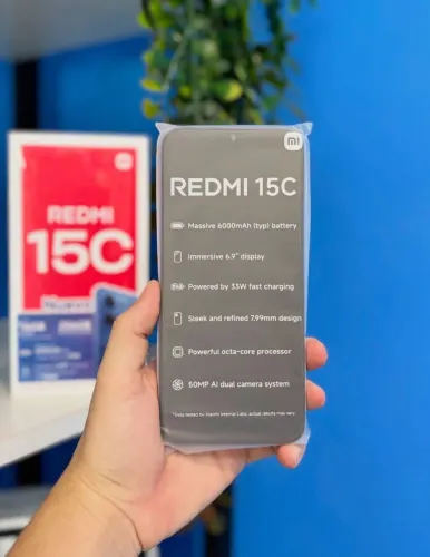 Xiaomi Redmi 15C 128GB Azul<br>R$ 1.080,00
